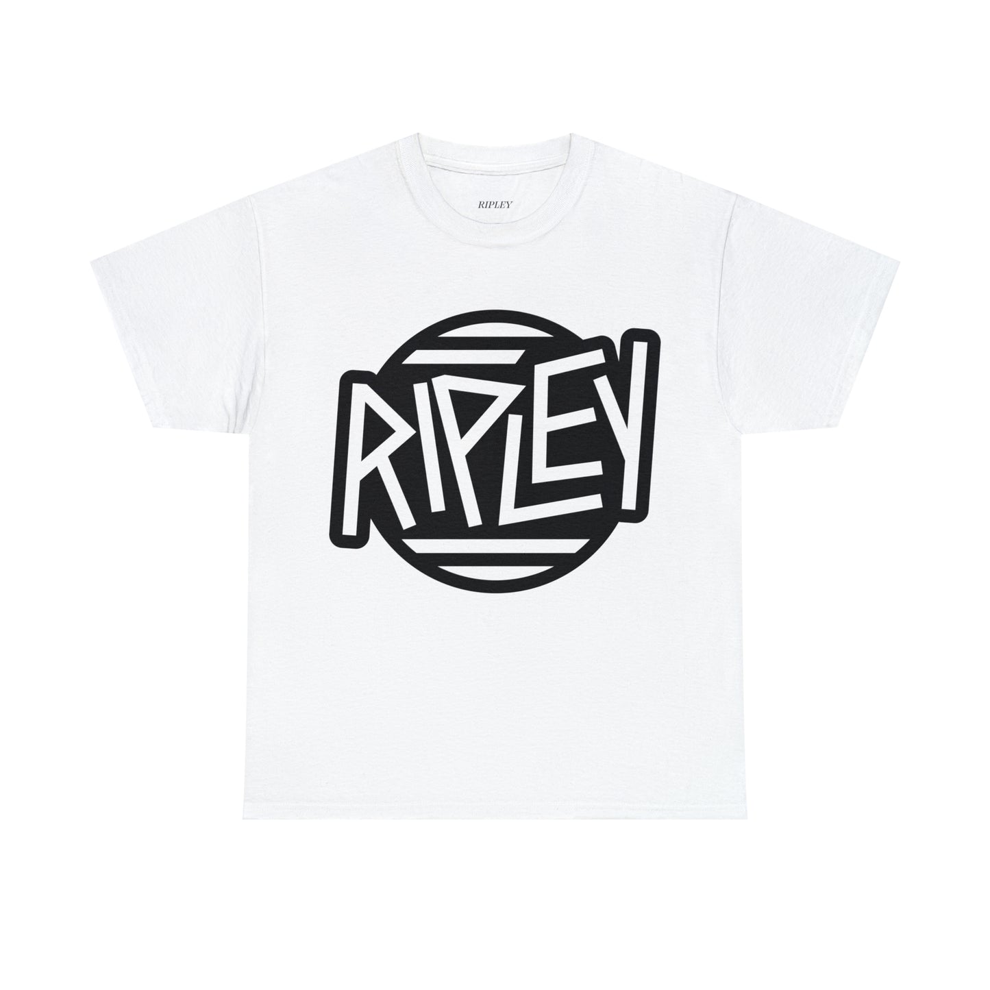 Unisex Heavy Cotton Tee - Black Logo