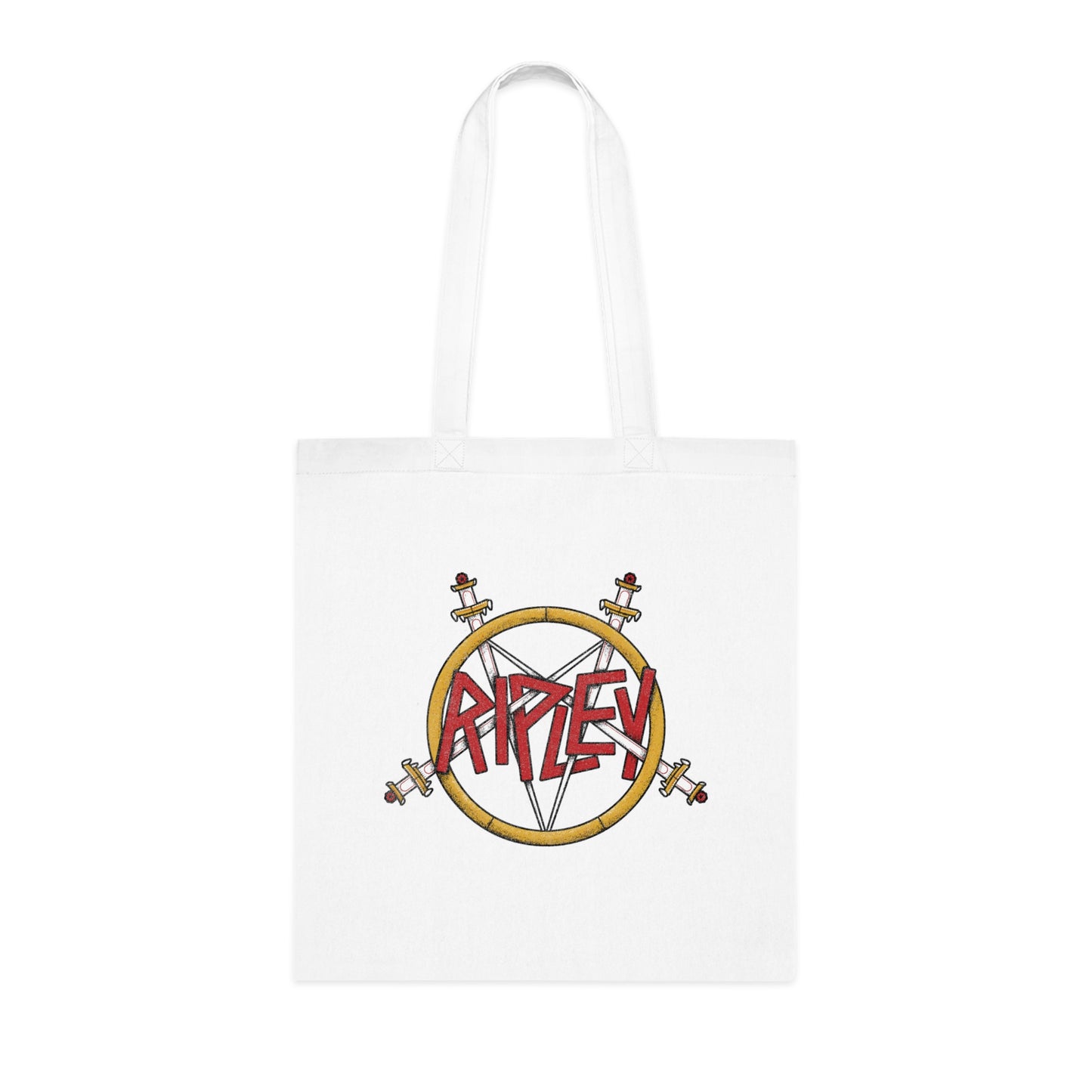 Cotton Tote - Red Logo